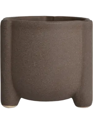 Large Orchidpot Black Brown