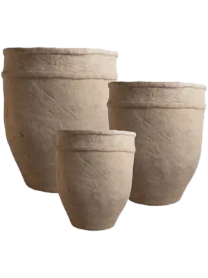 High Pot Terracotta (set of 3)