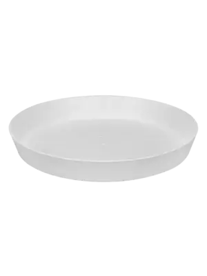 Saucer Round White