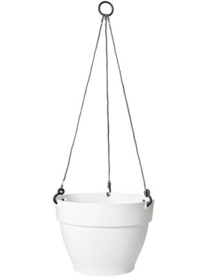 Campana Hanging Basket White