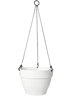 Campana Hanging Basket White