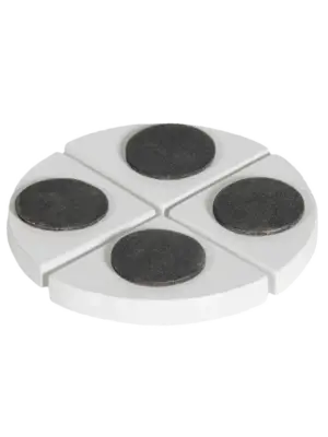 Glossy White (set of 4)