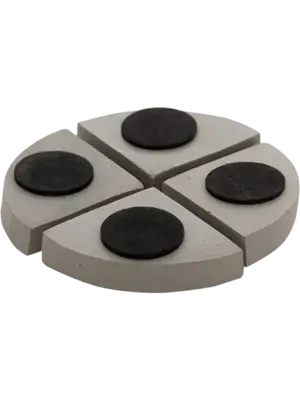 Clouded Grey (set of 4)