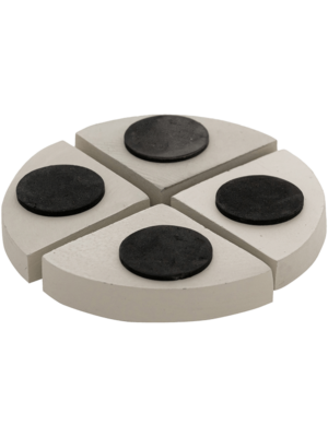 Natural White (set of 4)