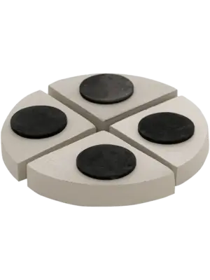 Natural White (set of 4)