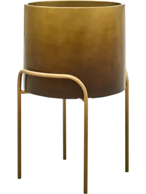 Cylinder High Matt Honey ( + voet)