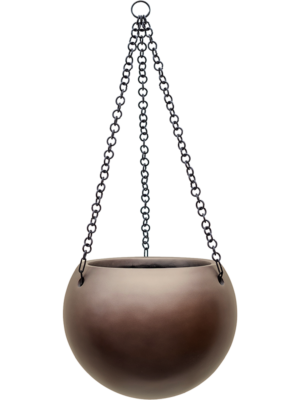 Hanging Globe Matt Coffee
