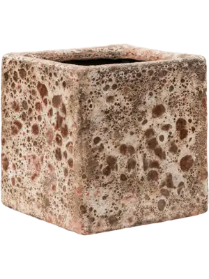 Cube Relic Pink (glazed inside)