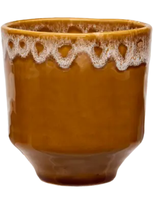 Pot 2-Tone Ochre