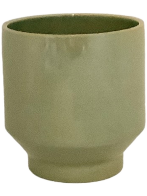 Pot Dusty Green