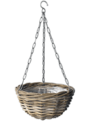 Hanging Basket Antique Grey