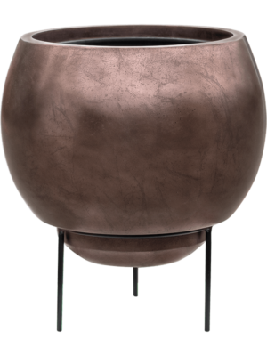Globe Elevated Matt Coffee (with liner + foot)
