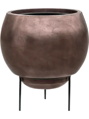Globe Elevated Matt Coffee (with liner + foot)