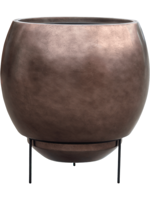 Globe Elevated Matt Coffee (with liner + foot)