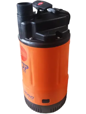 Submersible pump with filter / up to 10 mtr.