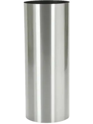 Column stainless steel brushed on felt (1.2mm)