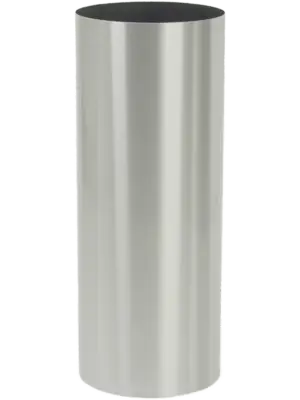 Column stainless steel brushed on felt (1.2mm)