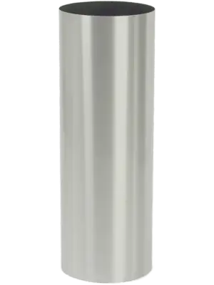 Column stainless steel brushed on felt (1.2mm)