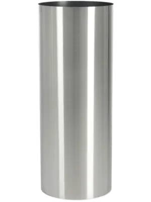 Column stainless steel brushed unlaquered on felt (1.2mm)