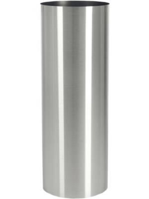 Column stainless steel brushed unlaquered on felt (1.2mm)