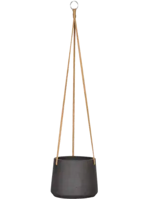 Patt (hanging) L Black Washed
