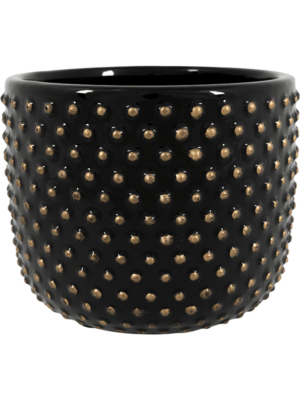 Pot Shiny Black