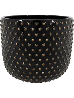 Pot Shiny Black