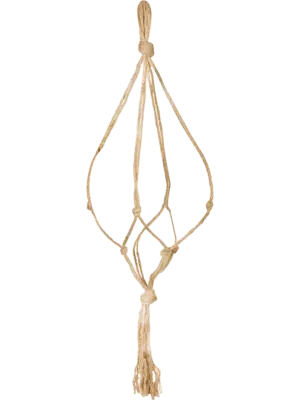 Flowerpot Hanger Jute (diam. 35 - 45 cm)