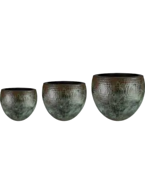 Pot Mystic Green (set of 3)