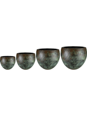Pot Mystic Green (set of 4)