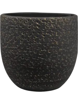 Pot Shiny Black