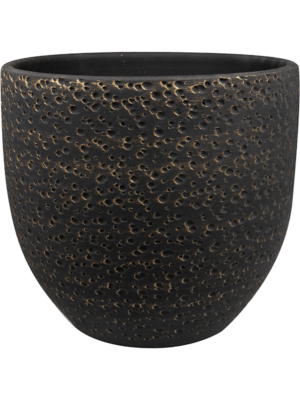 Pot Shiny Black