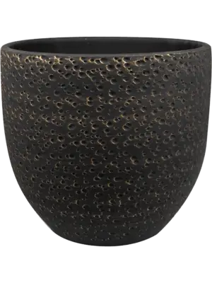 Pot Shiny Black