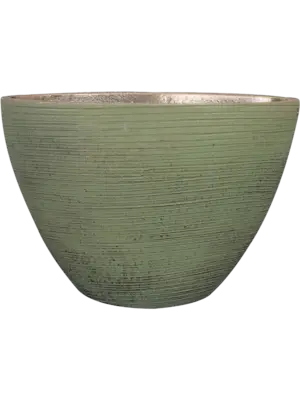 Planter Shiny Green
