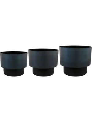 Pot Dark Blue (set of 3)