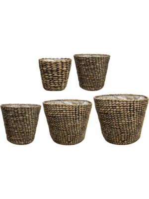 Pot Brown (set of 5)