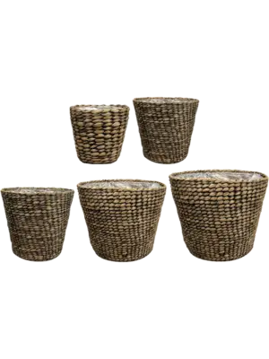Pot Brown (set of 5)