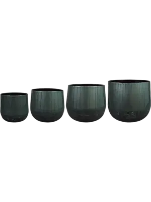 Pot Metallic Green (set of 4)