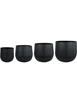 Pot Metallic Grey (set of 4)