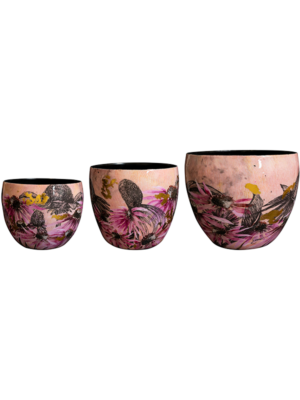 Pot Polly Pink (set of 3)