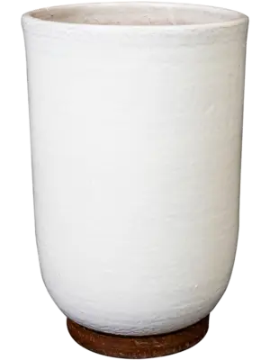 Pot Tall White