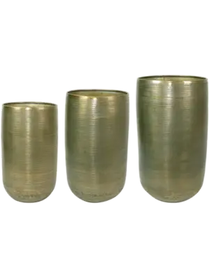 Pot Tall New Green (set of 3)