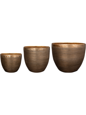 Pot Gold (set of 3)