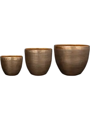 Pot Gold (set of 3)