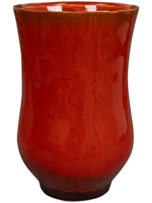 Pot Tall Red