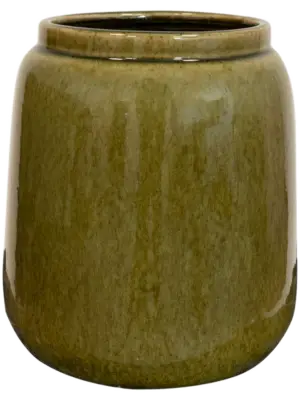 Pot Tall Olive Green
