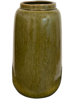 Pot Tall Olive Green