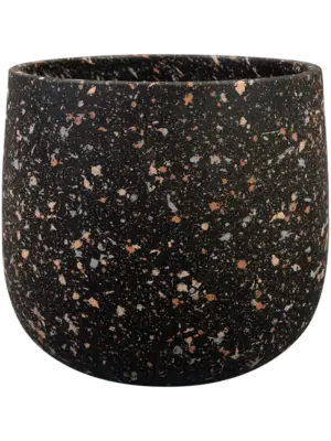 Pot Terrazo Black