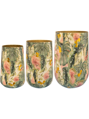 Vase Monstera Mystery (set of 3)