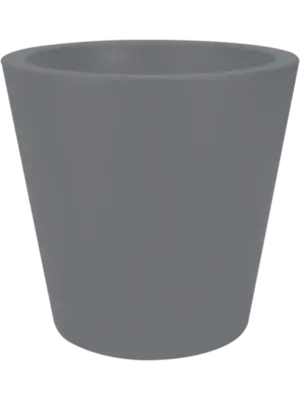 Straight Round Concrete Grey